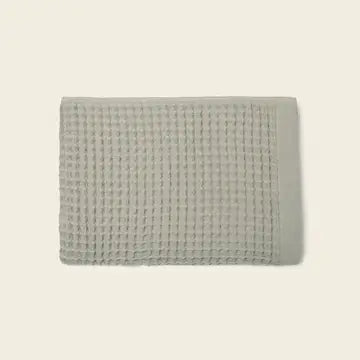 Organic Weightless Waffle Bath Towels