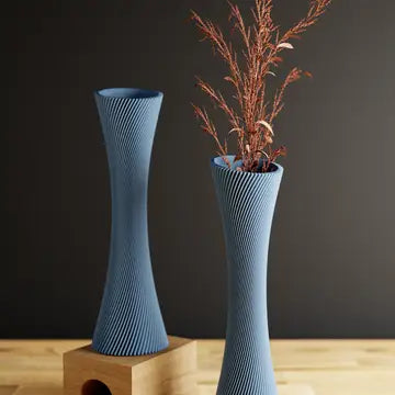 Eco-Friendly Spiral Rose Vase | Modernized Pottery