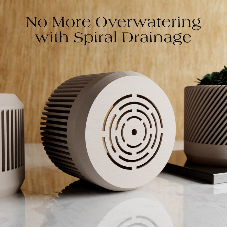 Eco Friendly - Bamboo Planter Set - Modernized Pottery