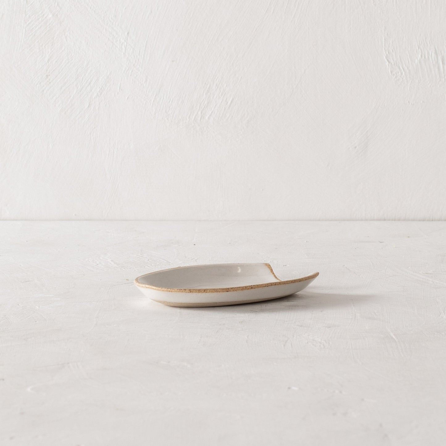 Minimal Spoon Rest | Stoneware